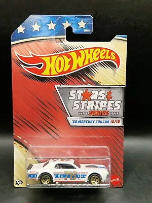 Buy Hot Wheels Stars And Stripes '68 Mercury Cougar Model Car (B150) • 4.99£