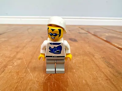 Buy RARE Vintage Lego Figure In Shark T-Shirt, Baseball Cap And Glasses • 4.99£