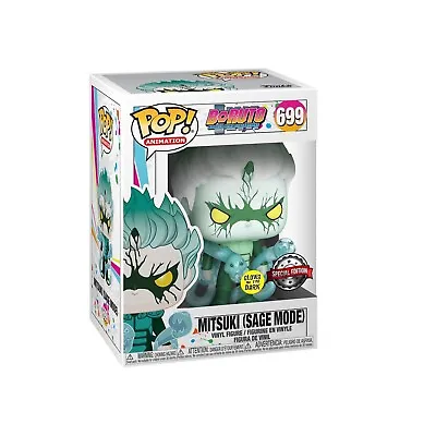 Buy Funko POP Mitsuki Sage Mode Glow In The Dark Special Edition Boruto #699 Figure • 14.99£