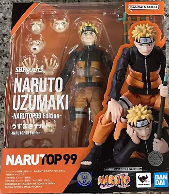 Buy Bandai S.H.Figuarts Naruto Uzumaki NARUTOP99 Edition Action Figure SHF SH Manga • 42.55£
