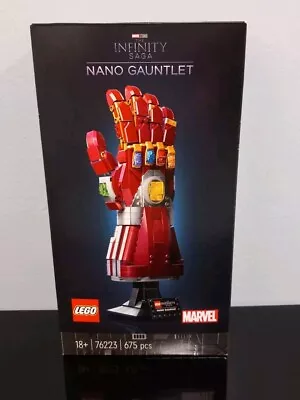 Buy 🔴 LEGO 76223 Marvel Infinity Nano Gauntlet Brand New & Sealed  • 60£