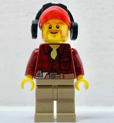 Buy Flannel Shirt Male Lego Minifigure (cty0404) From City Set 60021 *RARE+RETIRED* • 3£