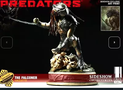 Buy Ultra Rare Sideshow PREDATOR THE FALCONER EXCLUSIVE MODEL 4000511 NEW SEALED • 1,432.34£