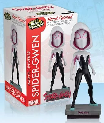 Buy Marvel Comics Head Knocker Bobble-Head Spider-Gwen Classic Masked 20 CM • 23.95£