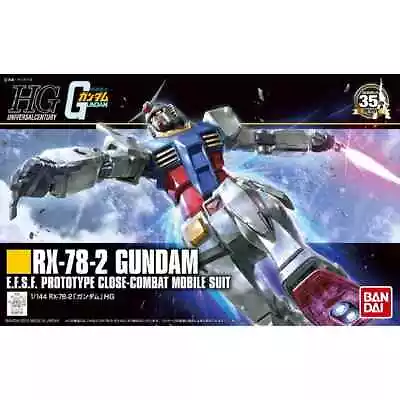 Buy Bandai HG UC 1/144 RX-78-2 Gundam Gunpla Kit 57403 Brand New • 12£