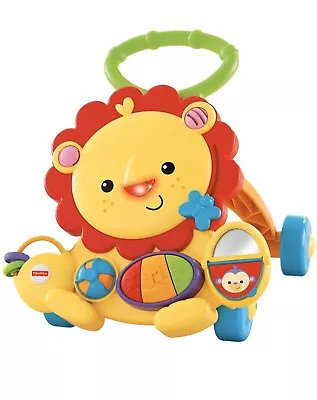 Buy Fisher Price Musical Lion Lights & Music Walker Kids Baby Toy Gift 6 Months+ • 64.99£