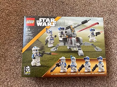 Buy Lego Star Wars 501st Clone Troopers Battle Pack 75345 • 14£