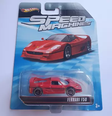 Buy Hot Wheels Ferrari F50 Speed Machines CM6 Wheels Rare And HTF BNIP • 99.99£