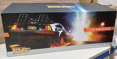 Buy Hot Toys Delorean Part1 1/6 Back To The Future Time Machine MMS260 Figure • 932.77£