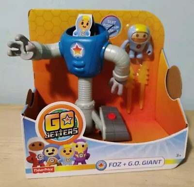 Buy Go Jetters Foz +  G.O. Giant Figures Set - Fisher Price 2015 - New • 25£