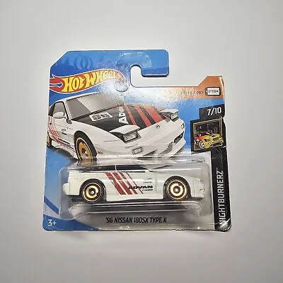 Buy ‘96 Nissan 180sx Type X White Advan Hot Wheels | Nightburnerz 7/10 | #214/365 • 6£