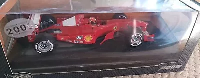 Buy Hot Wheels Ferrari F-2000 Michael Schumacher Boxed 1:18 Scale • 31.99£