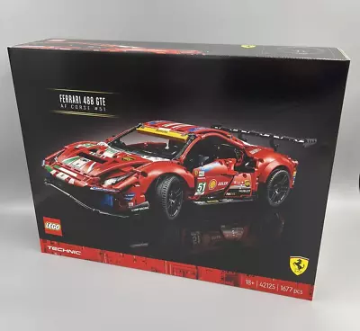 Buy Lego 42125 Technic Ferrari 488 GTE NEW & Sealed FREEPOST • 155£