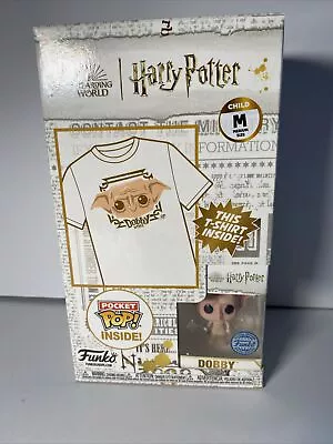 Buy FUNKO POCKET POP & TEE: HARRY POTTER- DOBBY- M(KD) (T-shirt) • 9.99£