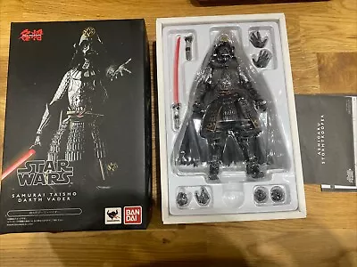 Buy Samurai Taisho Darth Vader Figure Star Wars Tamashii Nations Movie Realization • 80£