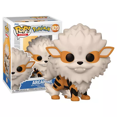 Buy Funko Pokemon Arcanine Pop Games Collectable Vinyl Figure No 920 • 14.94£