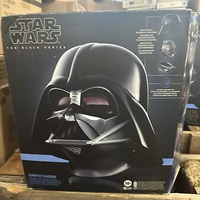 Buy Hasbro Star Wars The Black Series Replica 1/1 Darth Vader Electronic Helmet Obi • 131.97£