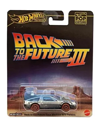 Buy Hot Wheels Pop Culture 2023 Back To The Future Time Machine 50's Version Hxd99 • 17.99£