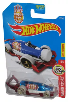 Buy Hot Wheels Holiday Racers 5/5 (2017) Happy New Year Red Carbonator Toy Car 53/36 • 10.50£