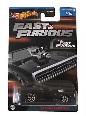 Buy Hot Wheels Black 70 Dodge Charger RT  The Fast And The Furious 1.64 New • 14.99£