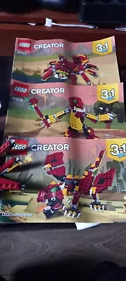 Buy Lego Mythical Creatures 3 IN 1 Creator Set • 12£