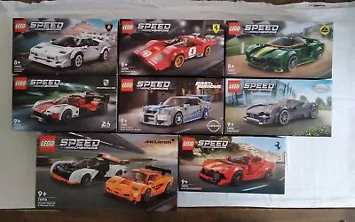 Buy LEGO SPEED CHAMPIONS: 76906 76907 76908 76914 76915 76916 76917 76918 BNISB's • 150£