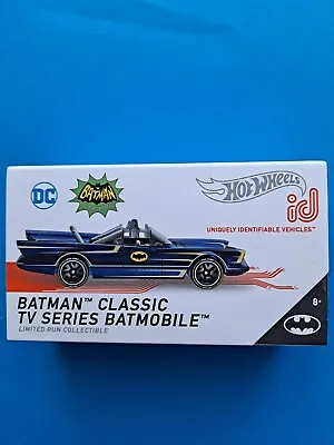 Buy Classic TV Series Batmobile Batman  1:64 Hotwheels ID DC Collectible P13 • 80.92£
