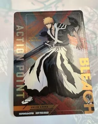 Buy Union Arena UAPR/BLC-AP03 Ichigo Kurosaki Action Point Bleach Jump Event Promo • 22.74£