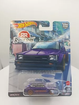 Buy Hot Wheels Premium 81 Toyota Starlet KP61 Car Culture Ronin Run • 12.99£