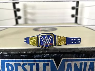 Buy WWE Universal Belt Blue Wrestling Figure Accessory Elite WWF COMBINED P&P • 6.49£