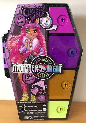 Buy Factory Sealed Monster High Clawdeen Wolf Doll Fashion Set & Locker • 55£