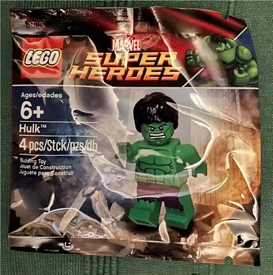 Buy Lego Marvel Super Heroes, 5000022 Hulk New Sealed,  Rare 2012 Polybag. • 18.50£