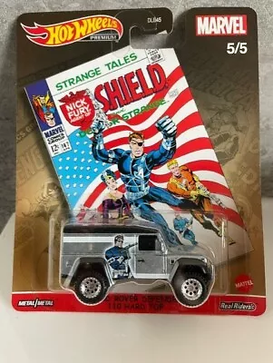 Buy Hotwheels Car Culture Marvel Shield Land Rover Defender 11o Alloys Rubber Tyres. • 7.99£