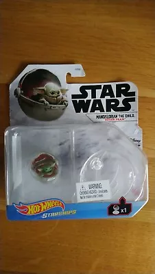 Buy Star Wars Hot Wheels Die Cast The Child In Hover Pram • 5.99£