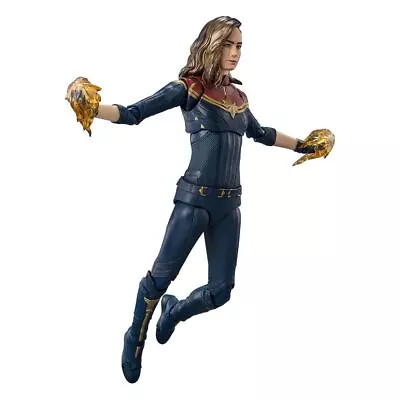 Buy The Marvels S.H. Figuarts Action Figure Captain Marvel 15 Cm • 96.99£