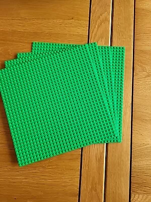 Buy Lego Baseplate 32x32 Official Genuine 10700 Bright Green Base Plate X 4 • 15£