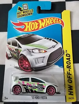 Buy 2014 Hot Wheels 12 Ford Fiesta HW Off Road Long Card 106/250 Treasure Hunt  • 9.95£