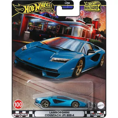 Buy Hot Wheels Boulevard Lamborghini Countach Lpi 800-4 #100 Hrt70 • 12.99£