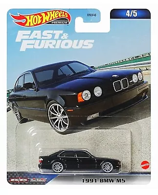 Buy Hot Wheels Premium 1:64 1991 BMW M5 • 10.99£