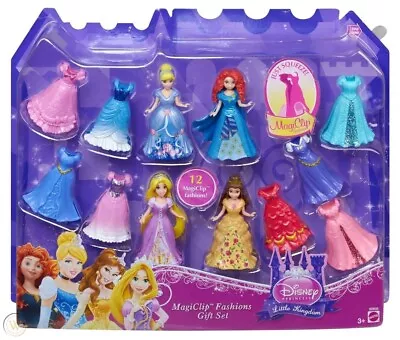 Buy Disney Princess Little Kingdom Magiclip Fashions 4 Doll Gift Set  • 109.99£