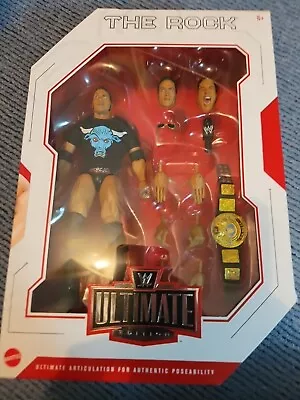 Buy The Rock Wwe Ultimate Edition Series 6 Mattel Action Figure  • 55£