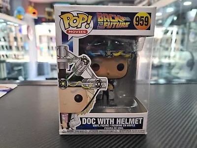 Buy Back To The Future Doc With Helmet #959 Funko Pop! Fast Delivery • 14.57£