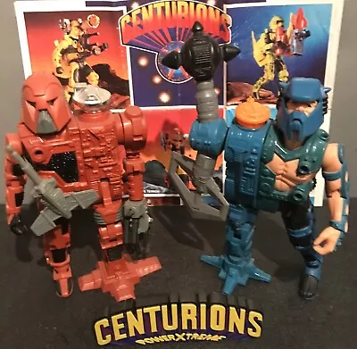 Buy KENNER CENTURIONS - DOC TERROR & HACKER & Instructions Poster⭐️100 % Complete⭐️ • 234.99£