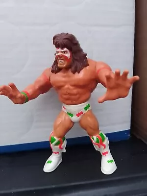 Buy WWF Hasbro Ultimate Warrior Figure • 7.78£