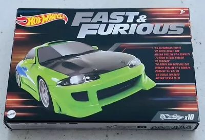 Buy 2022 Hot Wheels Fast And Furious 10 PACK EXCLUSIVE BOX SET SEALED Escort R32 R34 • 48£