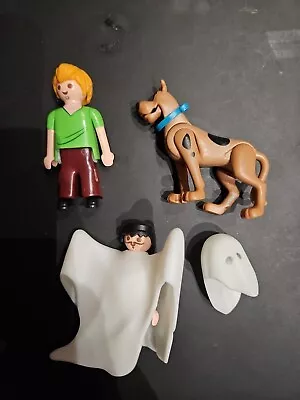 Buy Playmobil 70287 Scooby & Shaggy With Ghost Figure • 5.99£