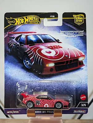 Buy 2024 Hot Wheels Premium BMW M1 Procar Exotic Envy Car Culture • 7.49£