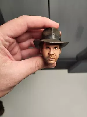 Buy 1/6 Custom Indiana Jones Head Sculpt/Head Figures Harrison Ford • 40.47£