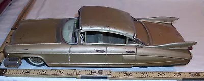 Buy Bandai 1959 Cadillac Car Large Tin Friction Toy Japan • 77.65£