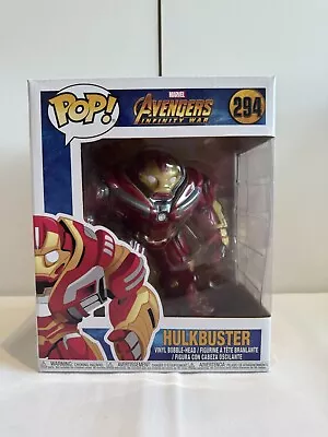 Buy Funko Pop! Vinyl - Marvel Avengers Infinity War #294 6 “ Inch Hulkbuster Figure. • 24.99£